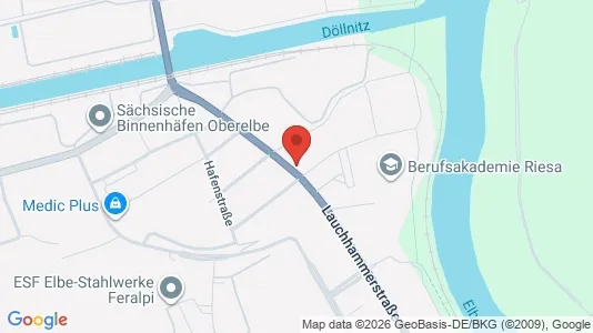 Apartments for rent i Meissen - kort over placeringen