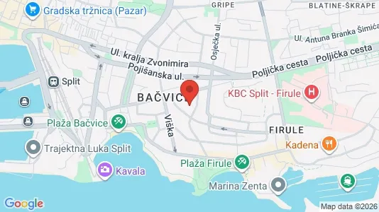 Apartments for rent in Split - Photo from Google Street View