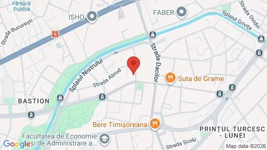 Apartments for rent i Timişoara - kort over placeringen