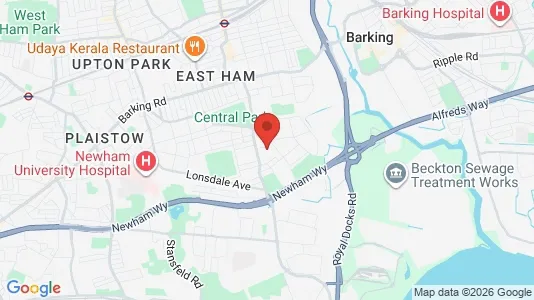 Rooms for rent in London E6 - Photo from Google Street View