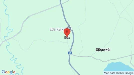 Apartments for rent i Eda - kort over placeringen