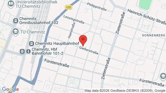 Apartments for rent in Chemnitz - Photo from Google Street View