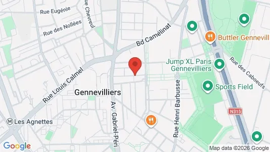 Apartments for rent i Lisieux - kort over placeringen
