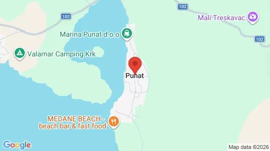 Houses for rent in Punat - Photo from Google Street View