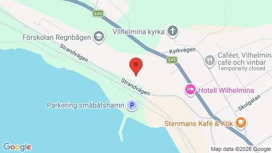 Apartments for rent i Vilhelmina - kort over placeringen