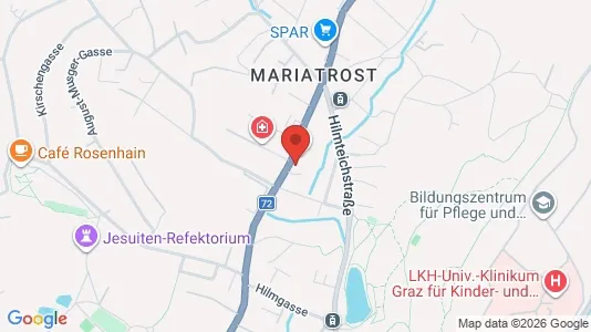 Apartments for rent i Graz - kort over placeringen