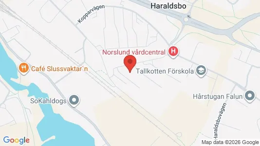 Apartments for rent i Falun - kort over placeringen