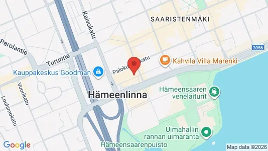 Apartments for rent i Hämeenlinna - kort over placeringen