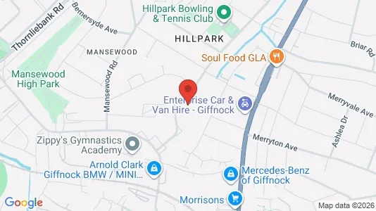 Apartments for rent i Glasgow - Lanarkshire - kort over placeringen