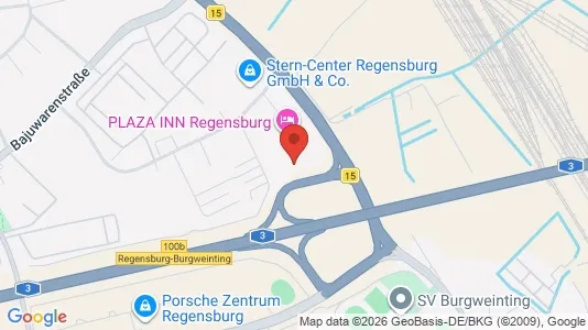 Apartments for rent i Regensburg - kort over placeringen