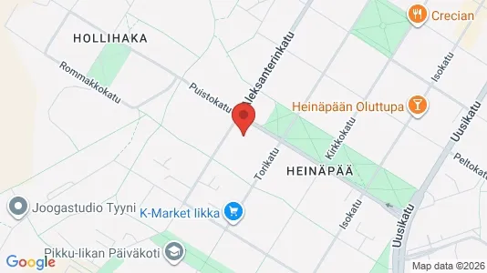 Apartments for rent i Oulu - kort over placeringen