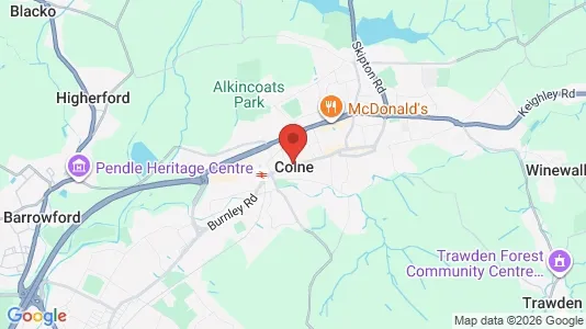 Houses for rent i Colne - Lancashire - kort over placeringen