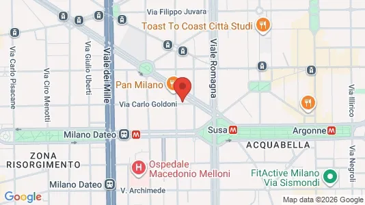 Apartments for rent i Milano Zona 1 - Centro storico - kort over placeringen