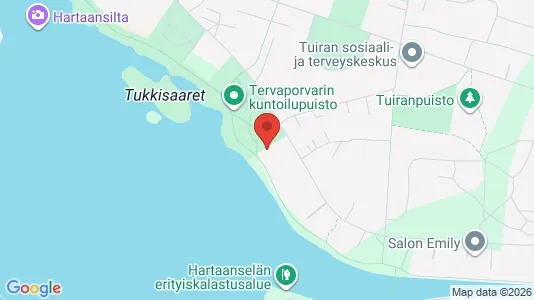 Apartments for rent i Oulu - kort over placeringen