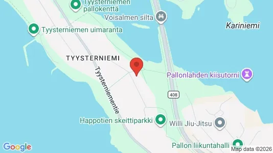 Apartments for rent i Lappeenranta - kort over placeringen
