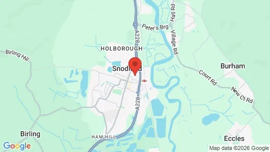 Apartments for rent i Snodland - Kent - kort over placeringen
