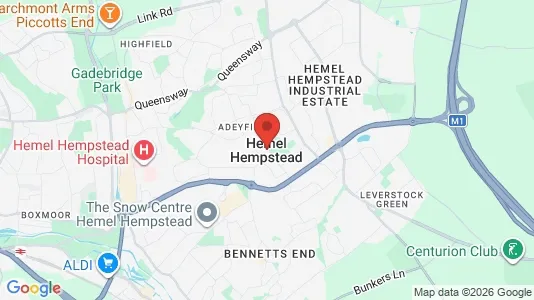Rooms for rent in Hemel Hempstead - Hertfordshire - Photo from Google Street View