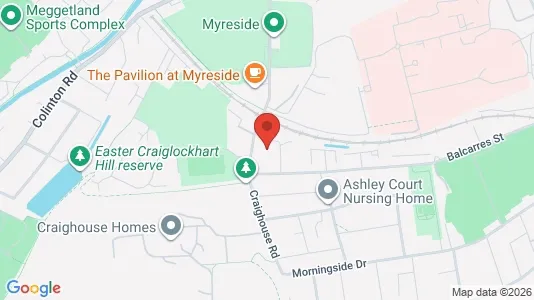 Apartments for rent i Edinburgh - Midlothian - kort over placeringen