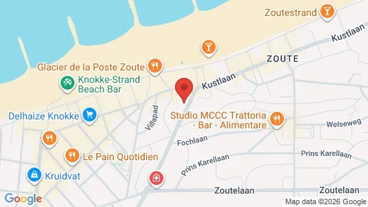 Apartments for rent in Knokke-Heist - Photo from Google Street View