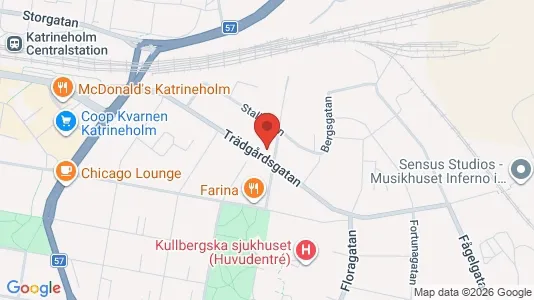 Apartments for rent i Katrineholm - kort over placeringen