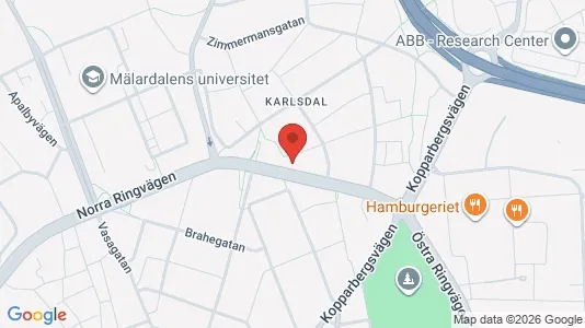 Apartments for rent i Västerås - kort over placeringen