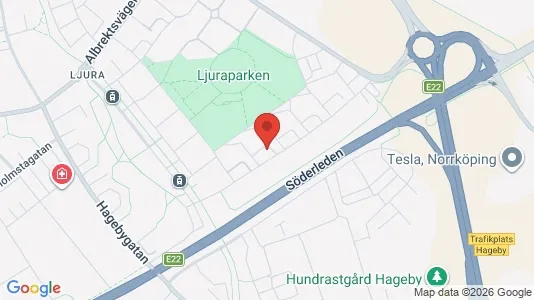 Apartments for rent i Norrköping - kort over placeringen