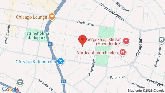 Apartments for rent i Katrineholm - kort over placeringen