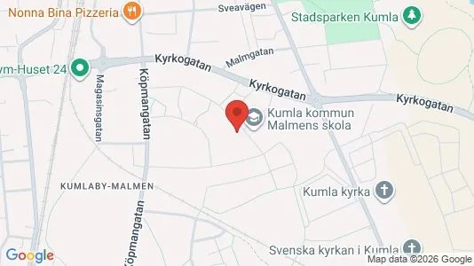 Apartments for rent i Kumla - kort over placeringen