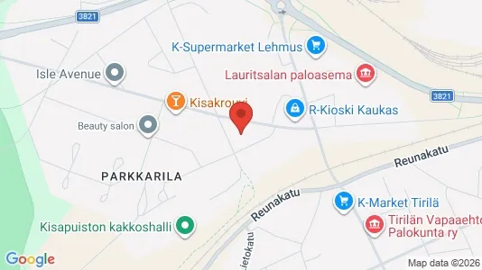 Apartments for rent i Lappeenranta - kort over placeringen