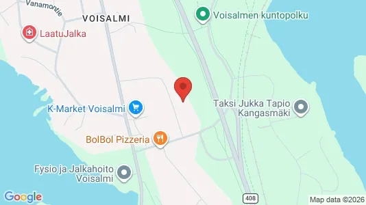 Apartments for rent i Lappeenranta - kort over placeringen