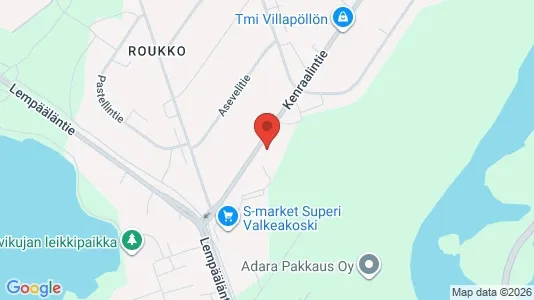 Apartments for rent i Valkeakoski - kort over placeringen