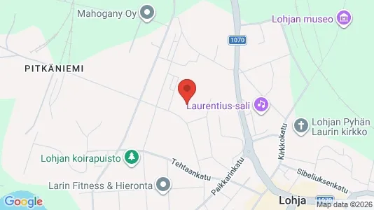 Apartments for rent i Lohja - kort over placeringen