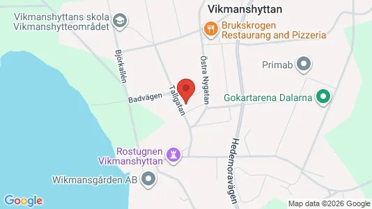 Apartments for rent i Hedemora - kort over placeringen