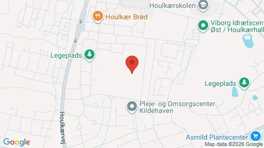 Apartments for rent i Viborg - kort over placeringen