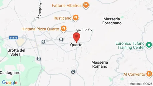 Apartments for rent i Quarto - kort over placeringen