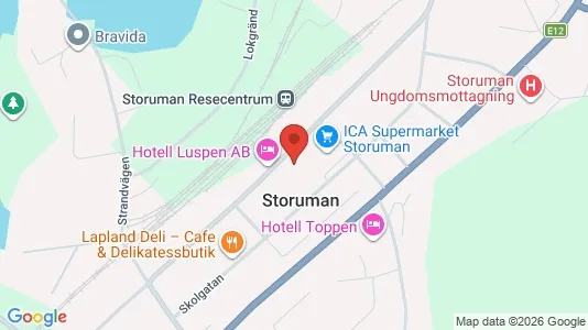Apartments for rent in Storuman - Photo from Google Street View