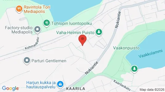 Apartments for rent i Tampere Lounainen - kort over placeringen