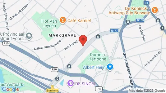 Apartments for rent i Stad Antwerp - kort over placeringen