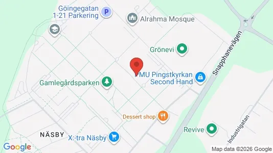 Apartments for rent i Kristianstad - kort over placeringen