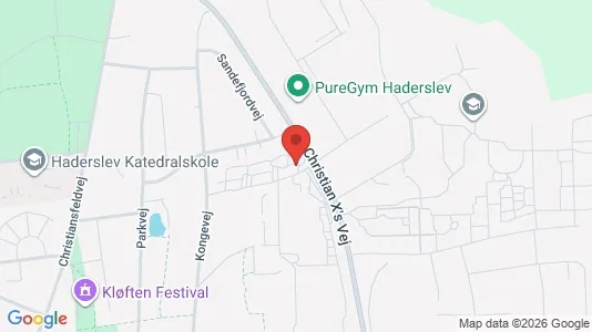 Apartments for rent i Haderslev - kort over placeringen