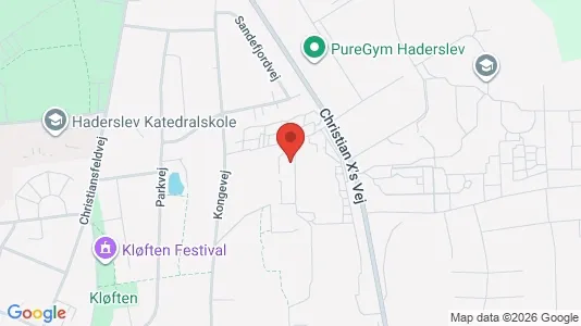 Apartments for rent i Haderslev - kort over placeringen