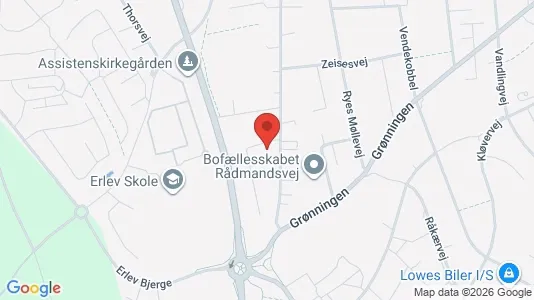 Apartments for rent i Haderslev - kort over placeringen