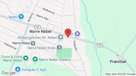 Apartments for rent in Nørre Nebel - Photo from Google Street View