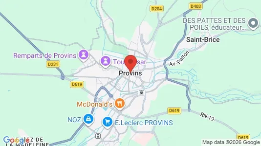 Apartments for rent in Provins - Photo from Google Street View