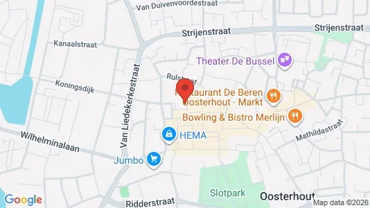 Apartments for rent i Oosterhout - kort over placeringen