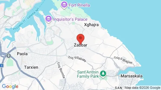 Apartments for rent in Żabbar - Photo from Google Street View