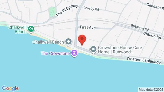 Apartments for rent i Westcliff-on-Sea - Essex - kort over placeringen