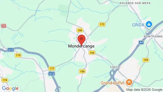 Houses for rent in Mondercange - Photo from Google Street View