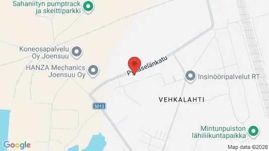 Apartments for rent i Joensuu - kort over placeringen