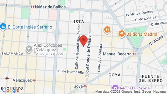 Apartments for rent in Madrid Salamanca - Photo from Google Street View
